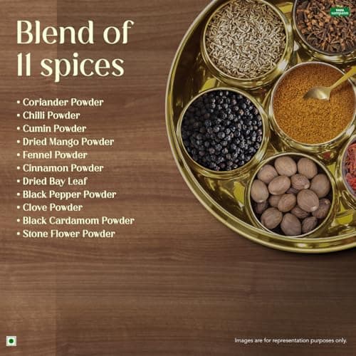 Tata Sampann Pav Bhaji Masala with Natural Oils, 100g, Crafted by Chef Sanjeev Kapoor, With Chef’s Exclusive Tip, Rich Aroma & Flavour — image 3
