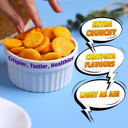 The Healthy Binge Try Them All Snacks Combo - Baked Millet Chips, No Palm Oil, Protein Rich, Healthy Snacks for Kids and Adults | Chips Combo ( Pack of 7 ) — image 3