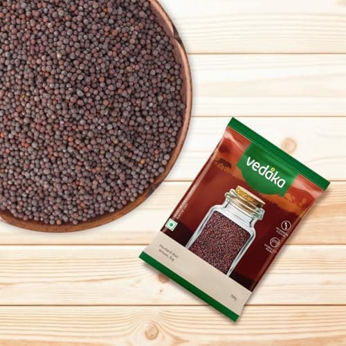 Amazon Brand - Vedaka Mustard (Rai) Whole, Big 200 g — image 5
