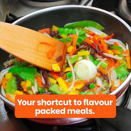 Brew Lab No Onion No Garlic Vegetable Stir-Fry Seasoning | Jain-Friendly Veg Stir Fry Masala | Healthy Asian & Chinese Style Seasoning | Multipurpose Cooking Masala – 250g — image 7