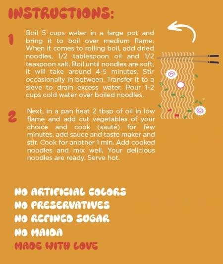 Nutrispoon Millet Noodles/Superfood Supergrain/Made of Healthy Millet and Whole Wheat/150g — image 7