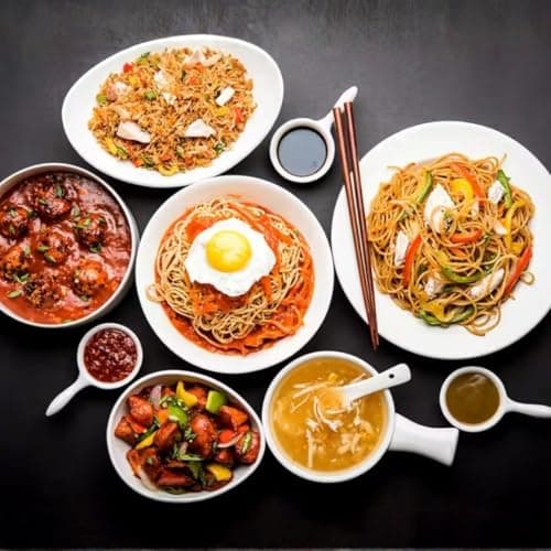 Gusto Foods Chinese Sauces Combo | Red Chilli Sauce 200gm + Green Chilli 190gm + Soya Sauce 210gm + Chilli Vinegar 170ml | Asian Sauces Combo | Ideal for Fried Rice, Noodles, Paneer & Vegetables | Ready to use — image 6