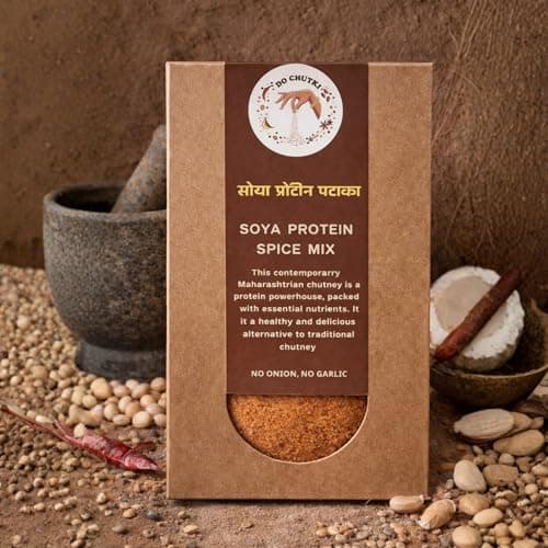 Do Chutki Soya Protein Pataka Chutney Powder 100g | Chutney Podi for Idli, Dosa & Rice | No Onion No Garlic | Zero Preservatives — image 3