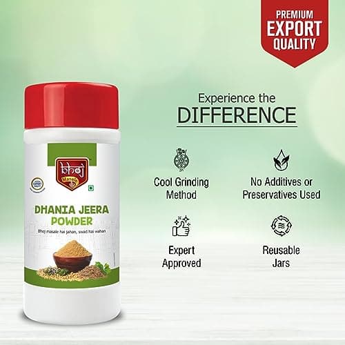 Bhoj Masale Dhania Jeera Powder 450GM Each | Coriander & Cumin Mixed Spice Blend | Zero added Colours Additives & Preservatives — image 6