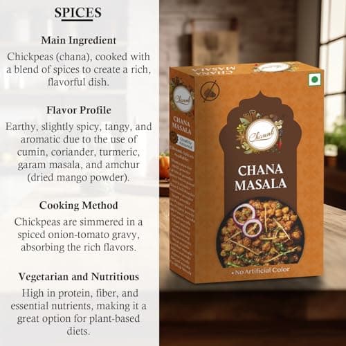 Chounk 100% Pure Punjabi Chana Masala 100g Powder No Onion No Garlic Ready To Cook Powder Masala — image 8