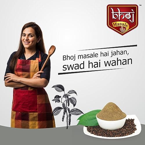 Bhoj Masale Kali Mirch Powder 450GM | Black Pepper Powder | Black Pepper | Kali Mirch Powder | Fresh Black Pepper | No Artificial Additives.No Colour, No Preservatives, No Onion & No Garlic ( Jain Masala) — image 6