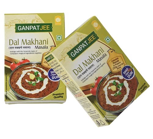 Ganpatjee Dal Makhani Masala Powder 45G | Pack of 15g x 3 | No Onion No Garlic | Authentic Taste Ready Mix masala — image 4