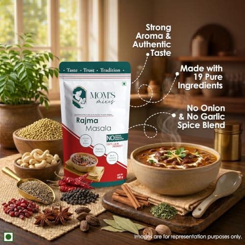 Mom’s Mixes Rajma Masala | Pre-mix Masala | No Onion No Garlic | 100g — image 3