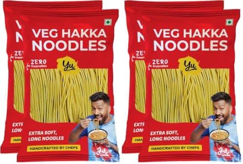Yu Foodlabs - Veg Hakka Preservative Free Noodles - Extra Long & Extra Soft - Not Fried & No Palm Oil - Zero Preservatives & 100% Natural - Just Boil - Ready In 5 Mins - Serves 6-300gram - (Pack Of 2) — image 7