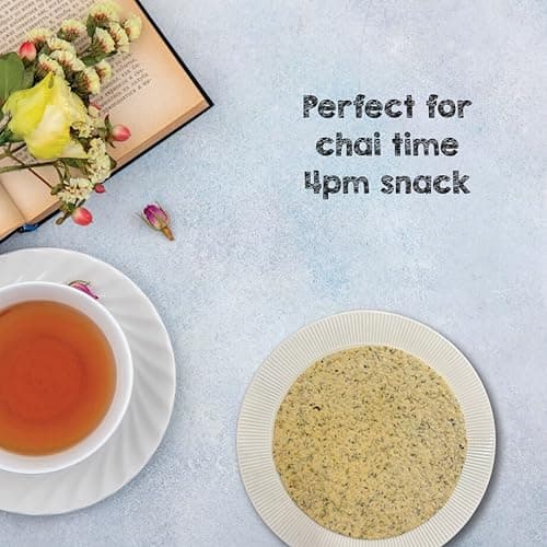 SelfCare By Suman Agarwal Gluten-Free Jowar Khakhra Pack of 1 250g | Roasted-Healthy-Snacks-Crackers-Namkeen-Grocery | Crispy & Chatpata - Tea time - Eat with Dip | Jain & Travel Friendly — image 6