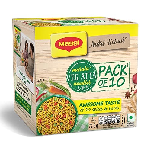 MAGGI Vegetarian No Onion No Garlic Noodles, 70Gm(Pack Of 5) — image 5