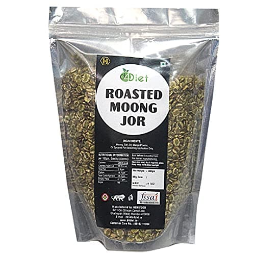 D4Diet Roasted Moong Jor, 200g / High Protein, Gluten Free, Vegan snack/Healthy Namkeen/Roasted Namkeen — image 6