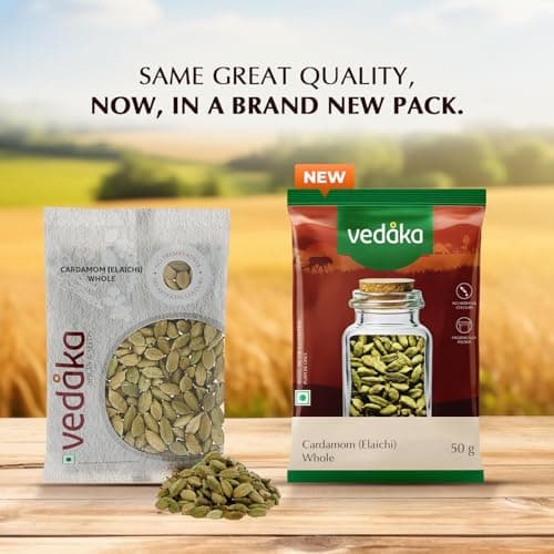 Amazon Brand - Vedaka Cardamom (Elaichi) Whole, 50 g, Small — image 2