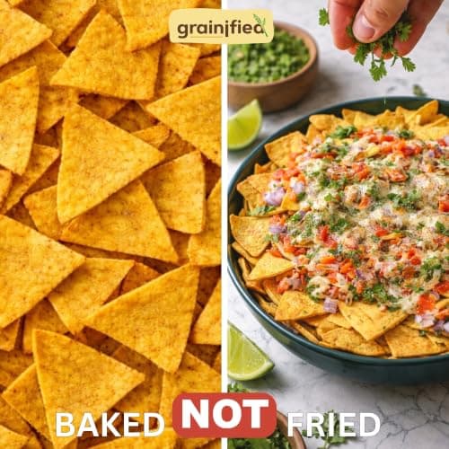 Grainified Baked Corn Crackers | Baked Not Fried | No Added Oil | No Preservatives | 120g — image 5