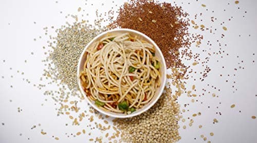 Homemakerz Multigrain Millet Noodles, Natural, Preservative, Gluten & Fat Free, Not Fried & No Oil, Zero Maida & Wheat, Healthy & Tasty Hakka Millet Noodles, 200g — image 3