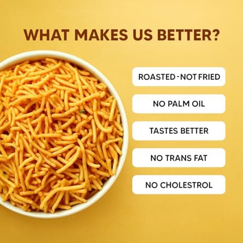 Eat Better Co - Millet Bhujia Pudina Masti Chatpata, Healthy Namkeen Snacks – Roasted, Not Fried | No Palm Oil | Healthy Replacement of Chips and Fried Namkeens (100 gram pack) — image 7