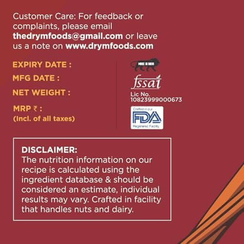 DryM Foods Ready-to-Eat Kheer – Instant Rice Pudding, Traditional Dessert, Gluten-Free, 100% Natural, 250g — image 4