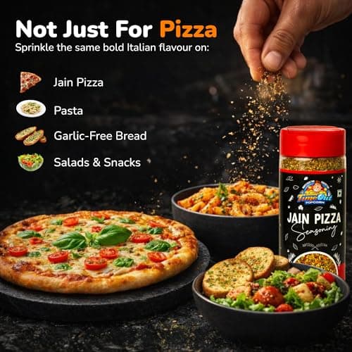 Time Out Popcorn No Garlic & Onion Jain Pizza Seasoning,120g, Pasta,Italian & Indian Dishes,Pack of 2 — image 3