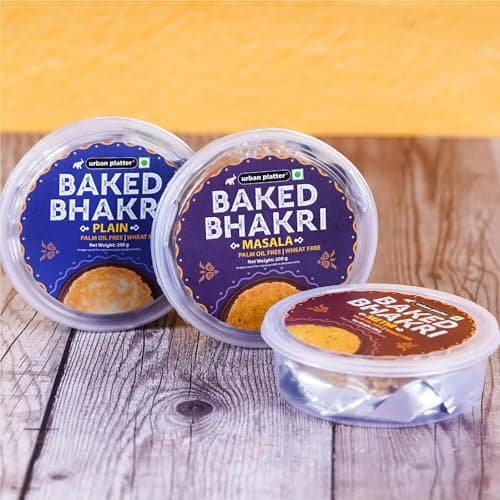 Urban Platter Baked Masala Bhakri, 200g (Wheat Free, Traditional Gujarati Snack) — image 7