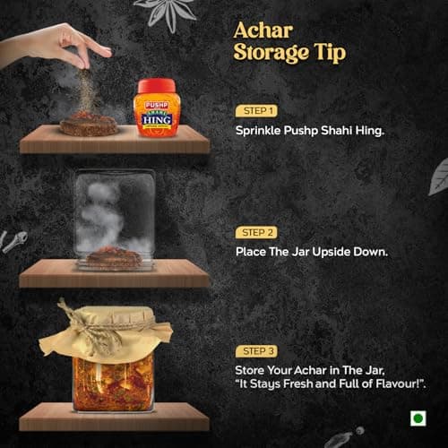 Pushp Achar Masala | 500g | Premium Blend of Traditional Spices | Ready-to-Use Pickle Mix | Authentic Homemade Pickle Masala | No Added Preservatives (Pack of 1) — image 7