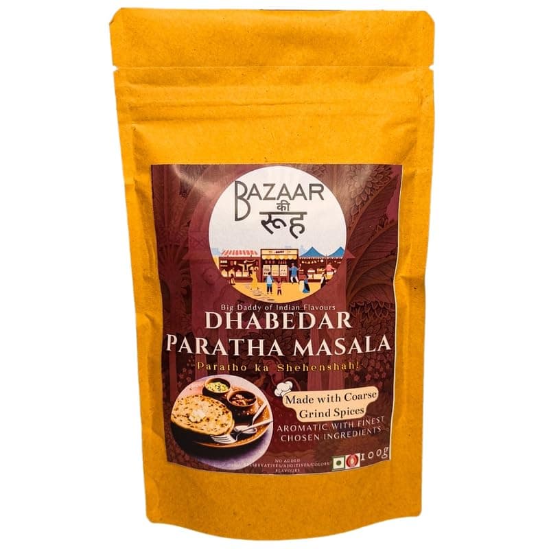 BazaaRooh Homemade Freshly Prepared Paratha Masala 200g Grinded on low Speed, Aromatic and Flavourful | No Additives, Color, Preservatives, Citric Acid (Jain Friendly) | Stuff Paratha Masala Dhaba Style — image 5