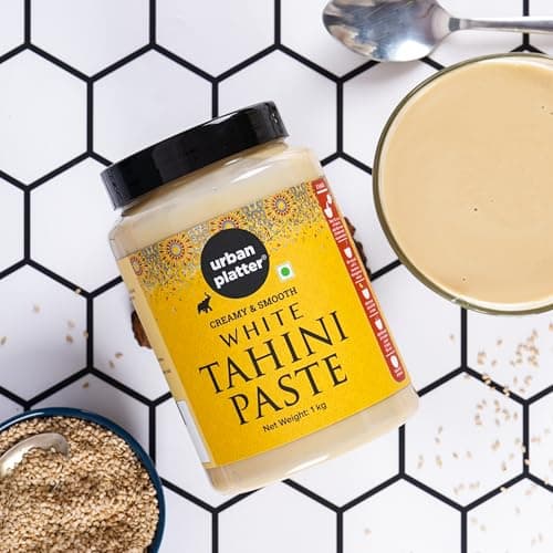 Urban Platter Tahini Paste, 1kg (Smooth & Creamy White Sesame Paste, No Additives, Ideal for Hummus, Shawarma Sauce, Baba Ghanoush & Salad Dressings) — image 6