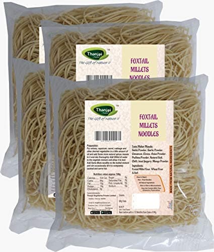Thanjai Natural Foxtail Millet Noodles 180 Grams X 6 (1080 Grams) of Homemade Natural Millet Noodles(No Preservatives, No Chemicals, No Artificial Extract) — image 8