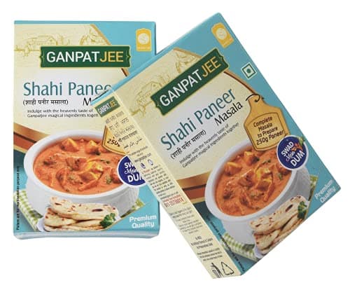 Ganpatjee Shahi Paneer Masala,100G | No need to add Cashew | Complete Ready Mix masala | No Onion No Garlic — image 3