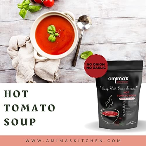 Amima's Kitchen Combo Of Hot Tomato + Mixed Veg. + Classic Sweet Corn Jain Soup (No Onion No Garlic) - 100 Grams (Pack of 3) | Instant Soup Mix Powder | Ready To Cook | No Artificial Flavour & Colour | Gluten Free | Non GMO | Healthy Soup — image 3