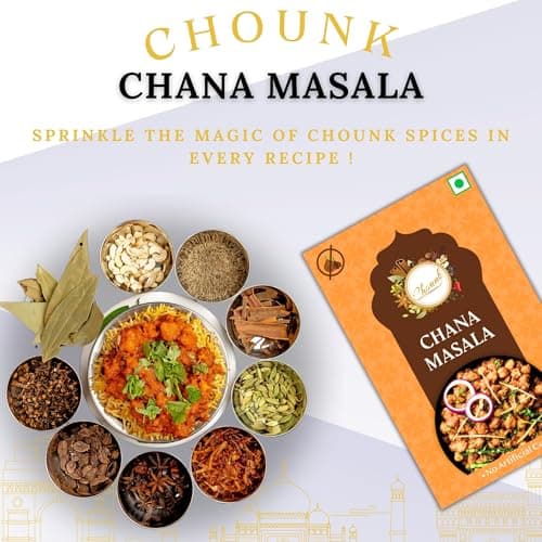 Chounk 100% Pure Punjabi Chana Masala 100g Powder No Onion No Garlic Ready To Cook Powder Masala — image 5