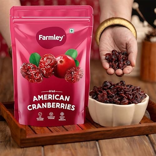 Farmley Dried Cranberry I 200 Gram, Pack Of 1 I Dried Fruit, Berries, High Nutrient And Antioxidant No Added Preservatives — image 6