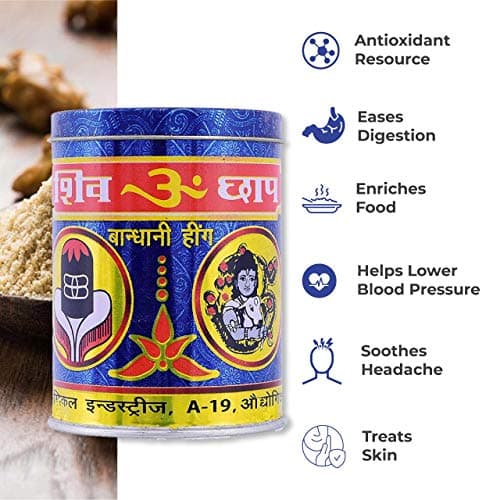 Shivom Brand Hathras Compound Hing Powder - 200 Gm | Agmark Certified By Govt. | For Daily Use - No Garlic, No Onion |100% Healthy & Aromatic Compounded Asafoetida / Heeng Powder|Pack Of 2 X 100Gm. — image 4