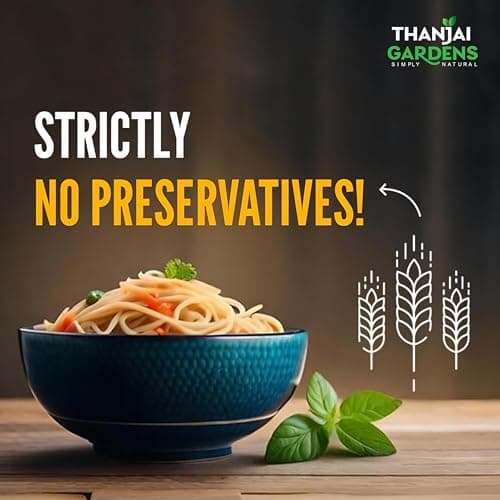 THANJAI GARDENS - SIMPLY NATURAL Foxtail Millet Noodles – Healthy, Nutritious & Nutrient-Rich Instant Noodles | No Maida, No Preservatives No Artificial Color | 175 G Each | Pack of 2 — image 5