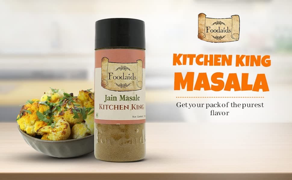 Foodaids Kitchen King Masala 100gm / sabji jain masala/No Onion No Garlic/Aromatic flavour. — image 5