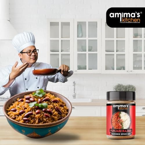 Amima's Kitchen Punjabi Rajma Masala Powder (No Onion No Garlic) – 100 Grams | Blended Spice Mix | No Synthetic Flavour & Color | Ready Jain Curry Masala — image 5