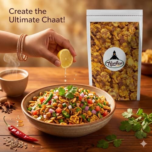HARIHAR KRIDHA Chana Jor Garam 900g - Healthy Namkeen Snacks For Diet - High Protein Snack - Chana Chur Garam | Cholesterol Free & Transfat Free Chana Snack (450 Gram x Pack of 2) — image 4