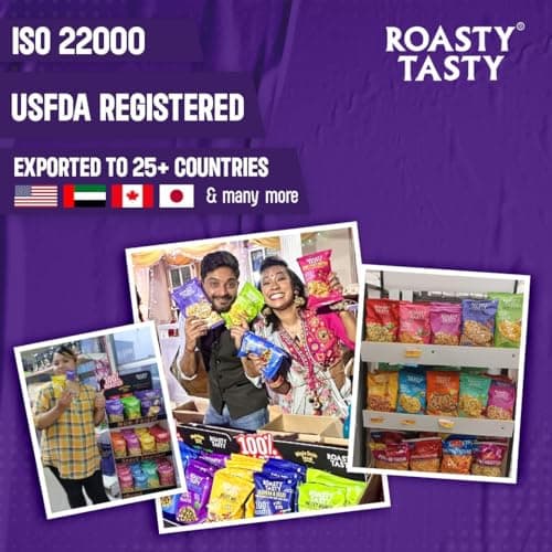 Roasty Tasty Chilli Chatak Lachha | Roasted Potato Sticks | Healthy Snacks | Roasted Namkeen Snack | Guilt Free | Diet Chiwda | Source of Protein | Perfect Snack for All Occasions | Potato Flakes | 200g — image 3