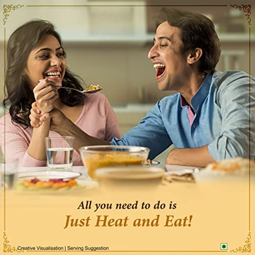 Kitchens of India Aloo Matar, ITC Ready to Eat Indian Food, Just Heat and Eat, Microwavable, 285g — image 5