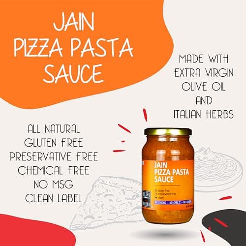WICKED GOURMET KITCHEN by MIRAI® I Jain Pizza Pasta Sauce I Fresh Tomato & Basil Sauce I No Onions – No Garlic I Pizzeria style Sauce I Preservative Free – Gluten Free – Vegan I Nett Wt: 375g — image 5