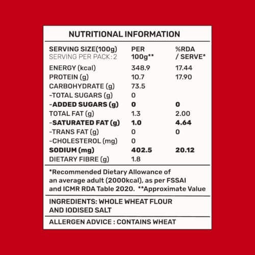 MasterChow Zero maida noodles | whole wheat noodles | 21 Grams of protein | No Preservatives and MSG (Pack of 1) — image 2