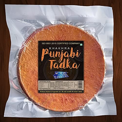WONDER TASTE Pizza Khakhra Pack Of 4 (Each 200g) | No Maida | No Vegetable Oil | Just add Cheese and Vegetables to get Pizza Ready | Healthy Yummy & Crispy Bites for Kids | — image 8