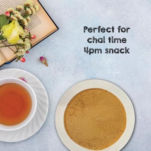 SelfCare By Suman Agarwal Whole Wheat Khakhra Pack of 1 250g | Travel Friendly - Aids digestion - Fibre Rich | Healthy-Snacks-Namkeen-Grocery | Crispy - Tea time - Eat with Dip | — image 6