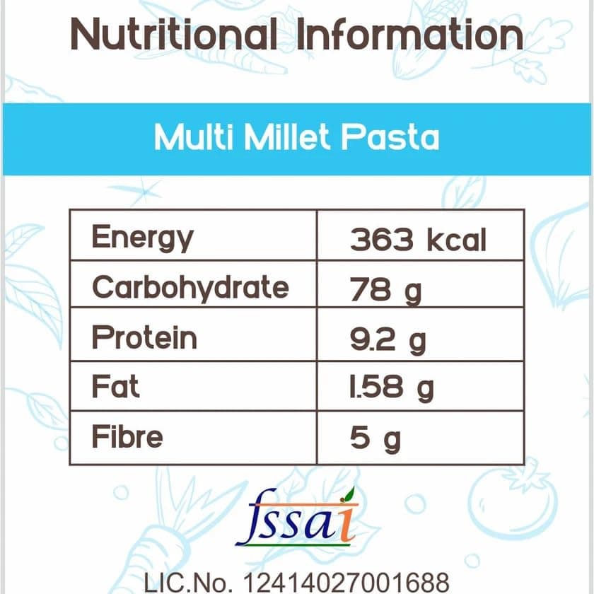 SOME MORE Multimillet Pasta 180g | Healthy Grain Instant Cooking Pasta | Quick Meal Option | Traditional Millet Food | Easy Cook Serve Pack | Kitchen Style Snack Box — image 2