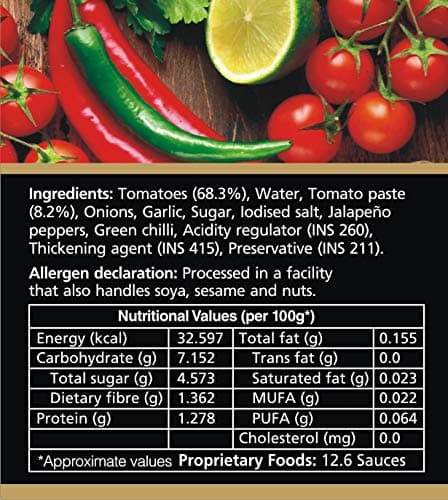 K's Kitchen Mexican Salsa Sauce- 270g Loved by Karen Anand, Gluten Free, Vegan, No Artificial Colour or Flavour — image 3