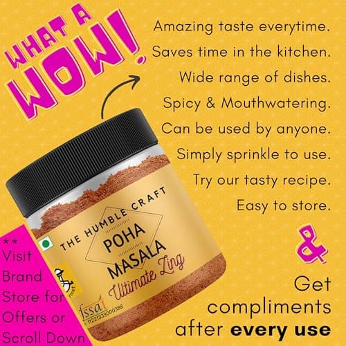The Humble Craft Poha Masala Powder Indore, Indori Poha (for Jeerawan Powder, for Jeeravan Masala) - 100g — image 2