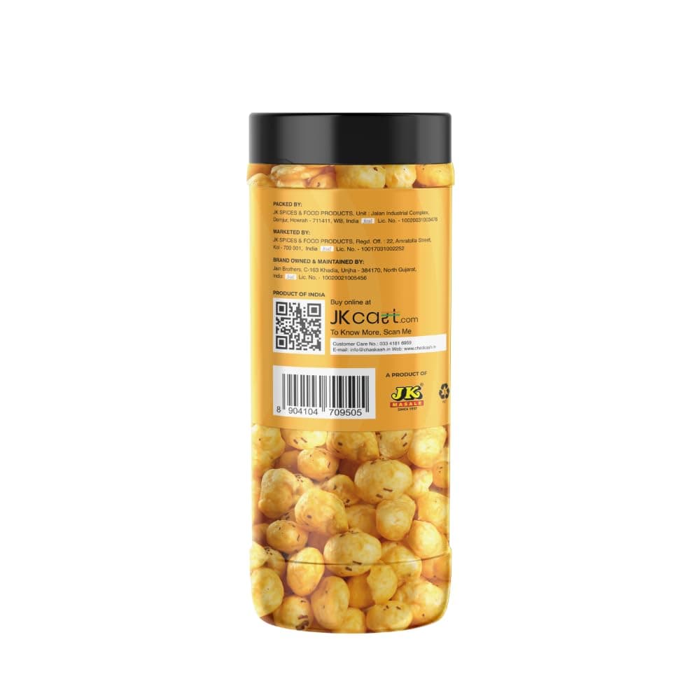 Chaskaah Cheddar Cheese Makhana,70g by JK (Foxnuts, Phool Makhana)| Dry Roasted| Rich in Calcium| Low Cholestrol|High Fibre| Jain — image 2