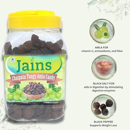 Dried Chatpata Spicy Amla Candy | Natural | No Artificial Colour Used (Amla) | Chatpata Amla Candy | Mukhwaas (300 gm) — image 4