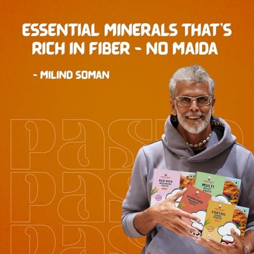 Healthy Master Millet Pasta 400g | Red Rice Macaroni | No Maida | High Protein & Fiber | Vegan & Gluten-Free | Made with Red Rice & Whole Wheat | Healthy Pasta for Kids & Adults — image 4