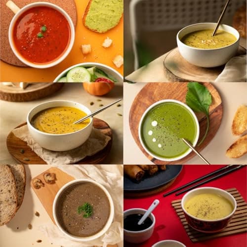 Simplify Foods Instant Soup | Soup-er 6 Pack | 6 Soups-12 Single-Serve Sachets (Each Makes ~125 ml) | Made with Real Ingredients | Just Add Hot Water | Office-Friendly | On-The-Go| Clean Label | 0% Additives or Preservatives — image 4