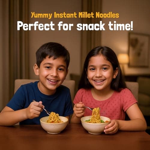 Slurrp Farm No Maida, No MSG Instant Noodles | Magic Masala | Not Fried, Millet Noodles, 6 X 57 g — image 5